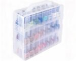 Boîte de rangement valise en plastique pour vernis à ongles