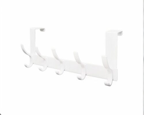 Crochet blanc avec 5 accroches