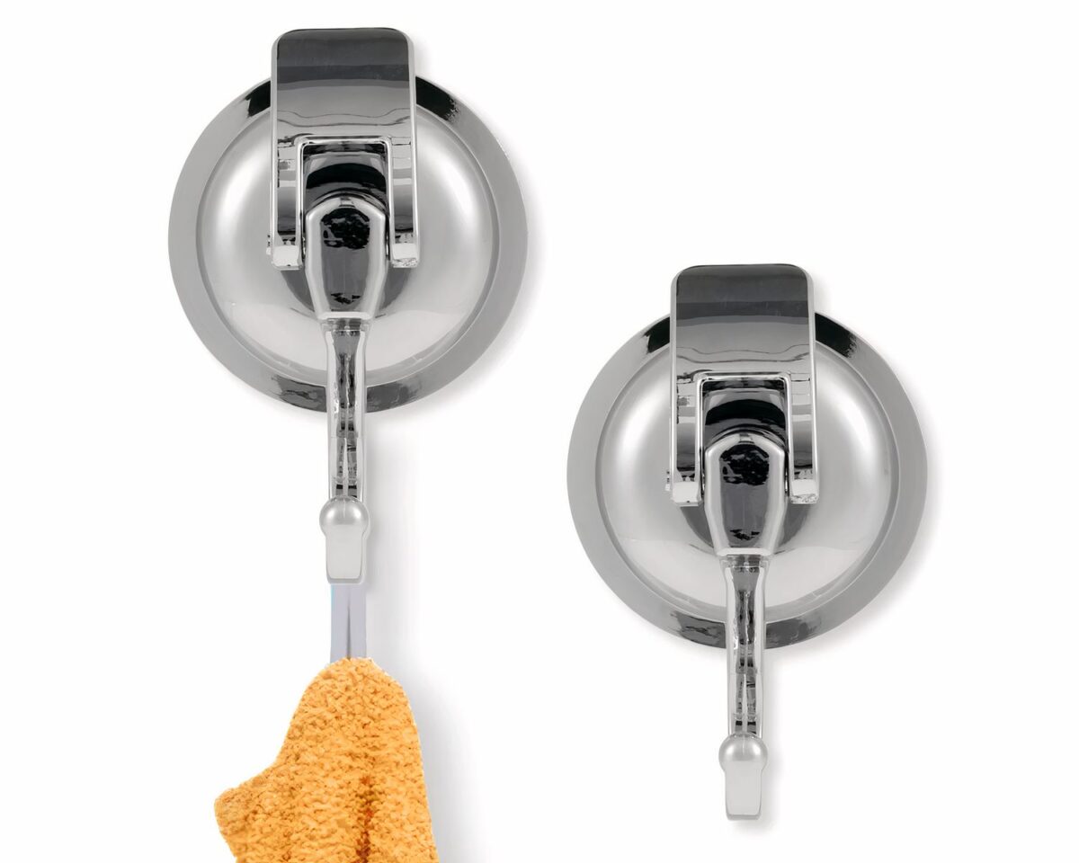 Crochet ventouse en 3 couleurs par lot de 2 pièces