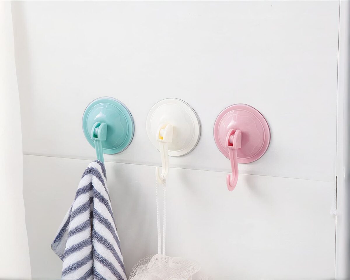 Crochet ventouse en 5 couleurs