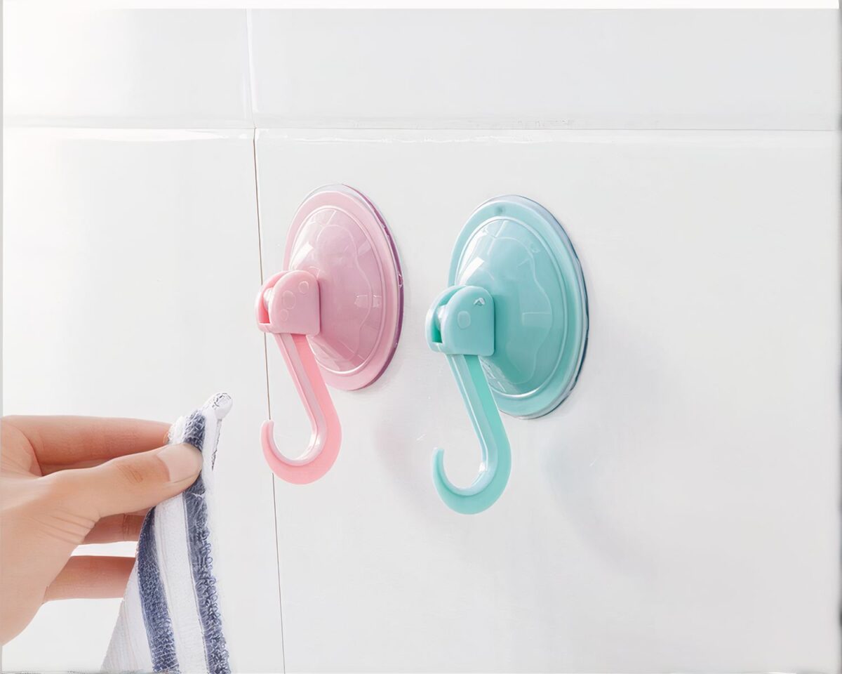 Crochet ventouse en 5 couleurs Crochet ventouse en 5 couleurs