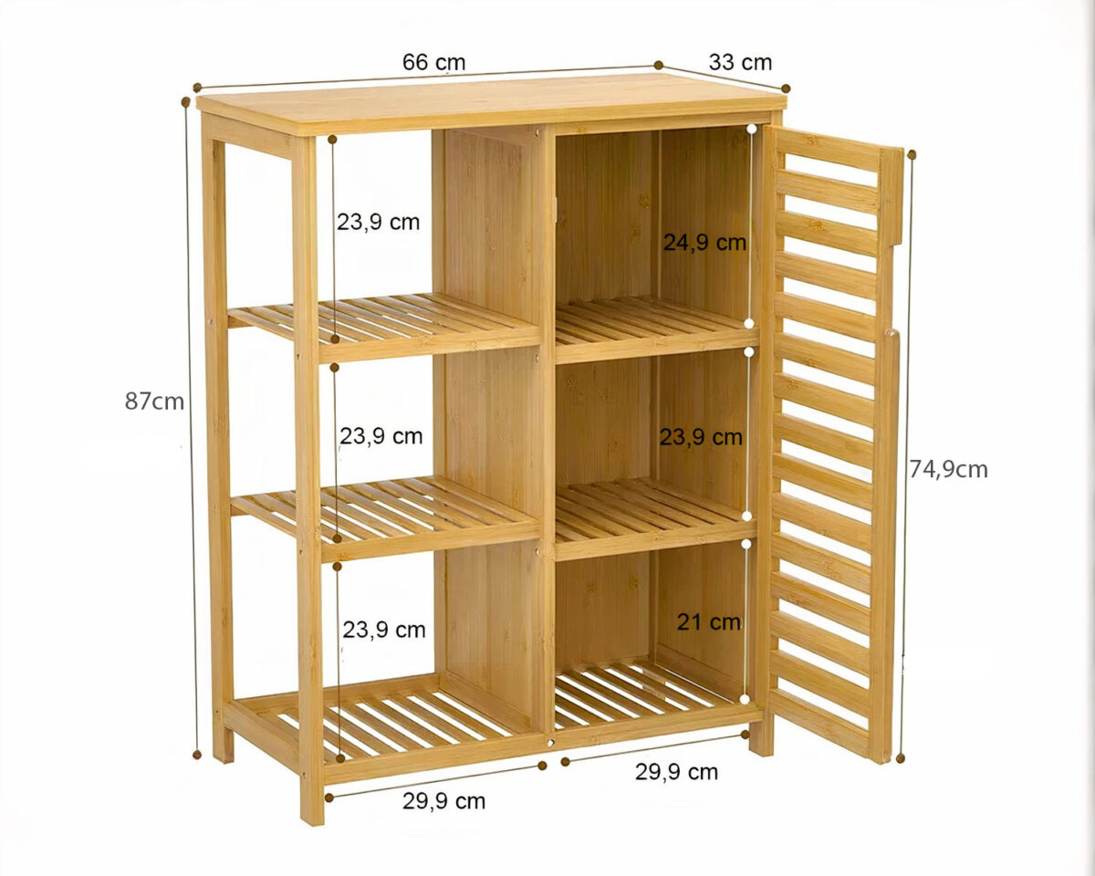 Etagère salle de bain meuble de rangement