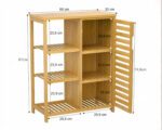 Etagère salle de bain meuble de rangement