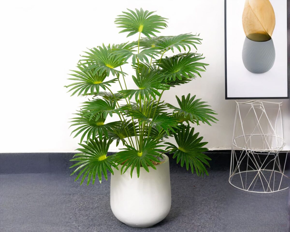 Hibiscus artificiel pour la salle de bain