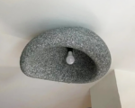 Lustre salle de bain plafonnier style Wabi Sabi