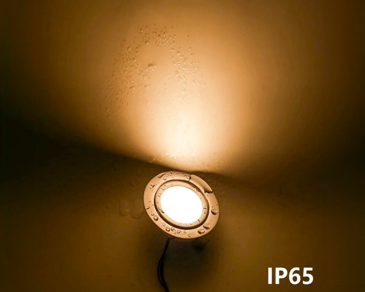 Mini spot encastrable salle de bain en lot