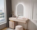 Miroir LED avec luminosité ajustable