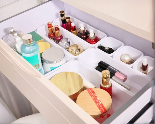 Organiseur de tiroir pack huit pièces