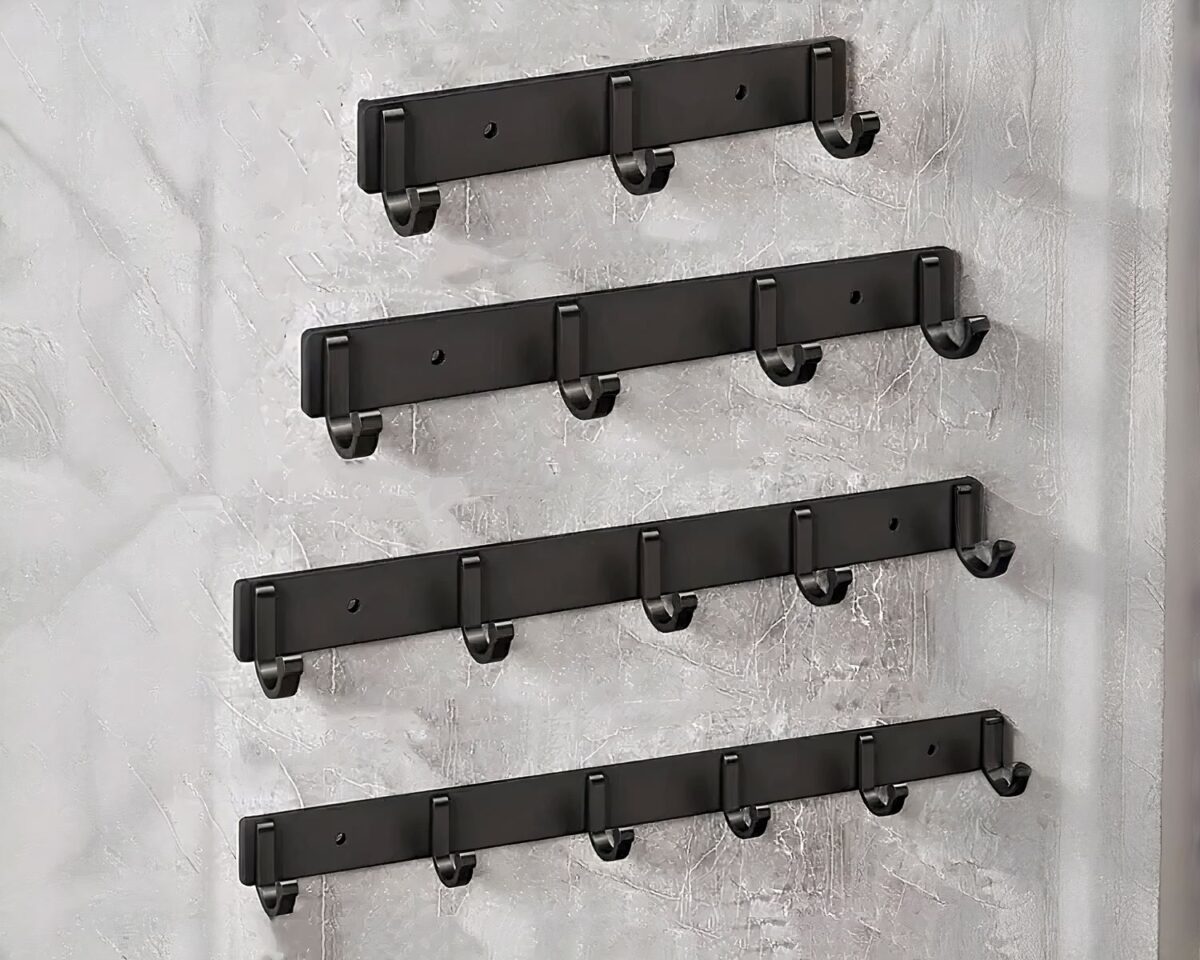 Porte manteau salle de bain mural simple