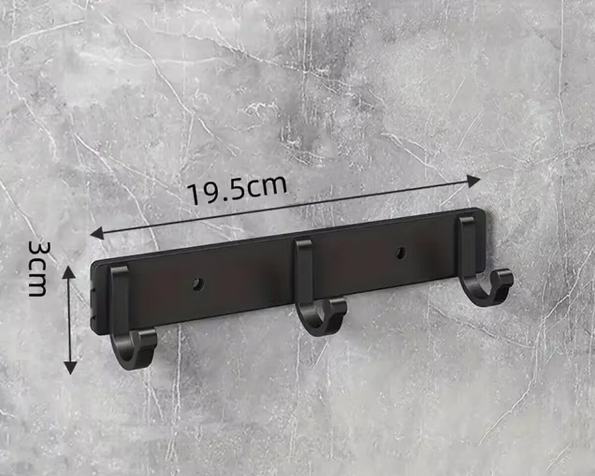 Porte manteau salle de bain mural simple