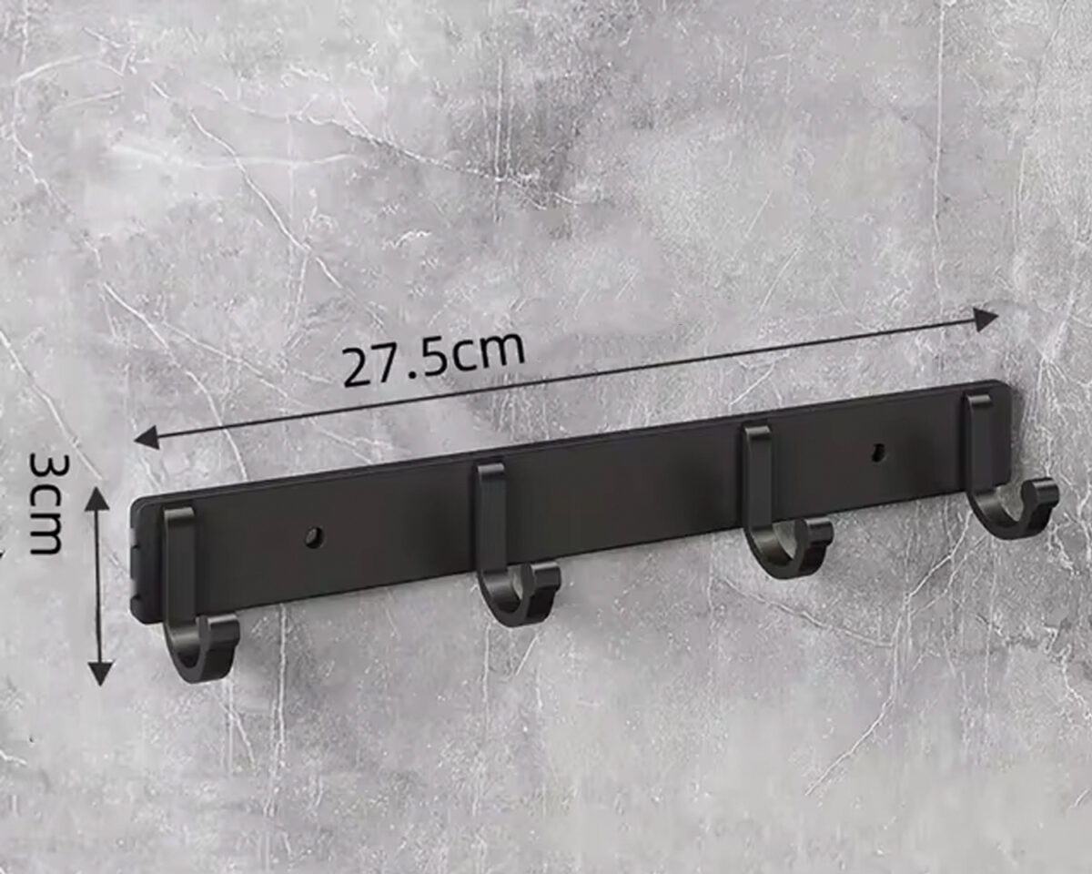 Porte manteau salle de bain mural simple