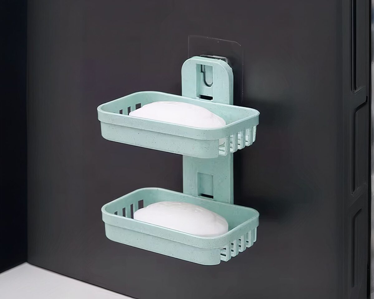 Porte-savon ventouse design vintage