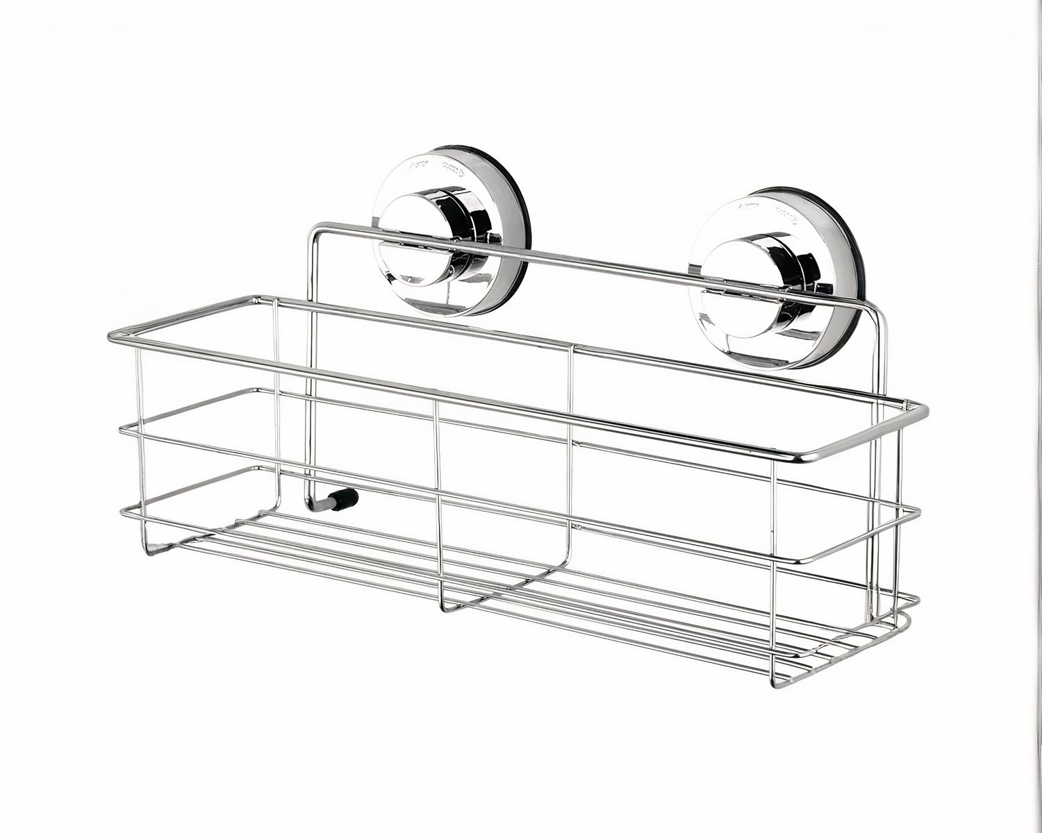 Porte-shampoing ventouse pour douche et baignoire