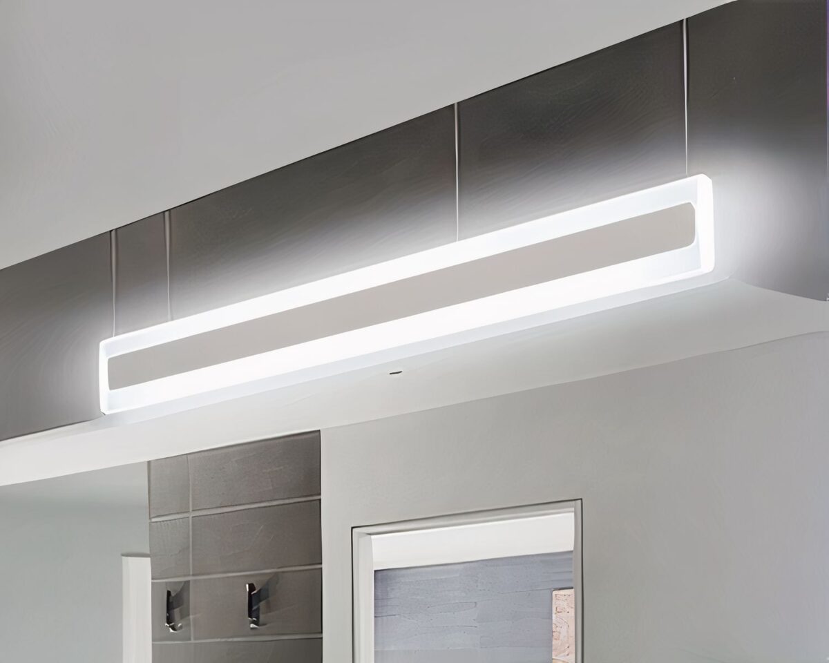 Réglette salle de bain acrylique moderne