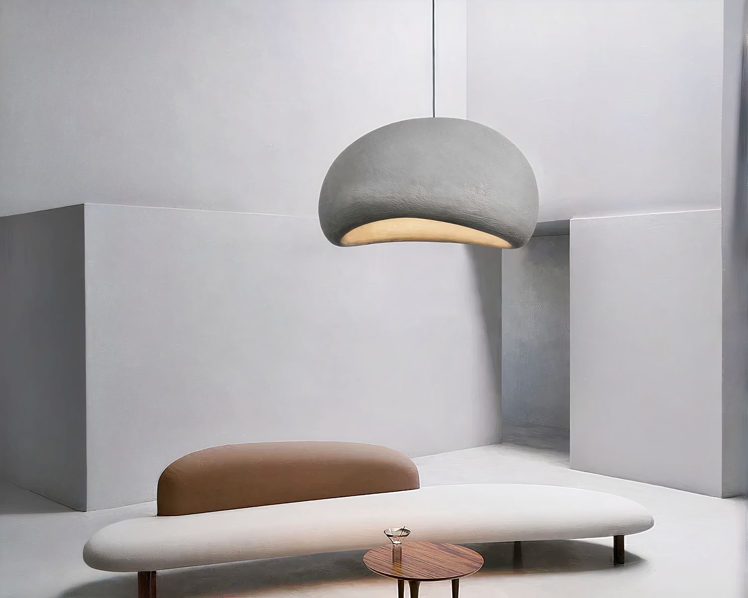 Suspension salle de bain style Wabi Sabi