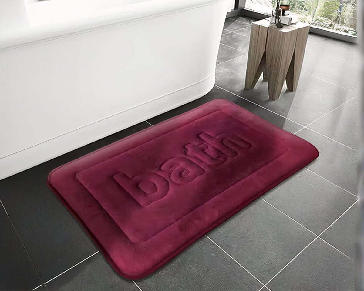 Tapis de bain mémoire de forme bath