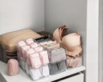 Boîte de rangement multifonction en plastique transparent