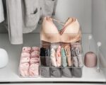 Boîte de rangement multifonction en plastique transparent