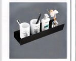 Étagère murale salle de bain en alu
