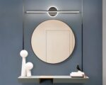 Néon salle de bain design fin