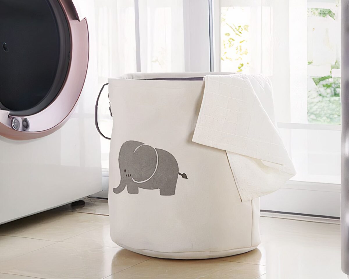 Panier à linge en tissu pour enfant Panier à linge en tissu pour enfant