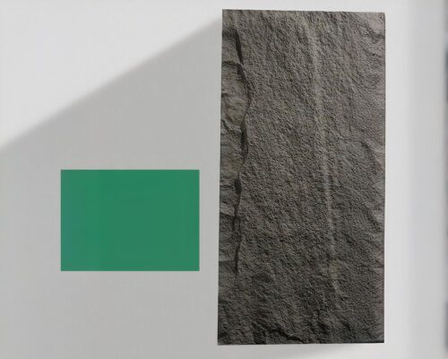 Panneau mural pour salle de bain en pierre