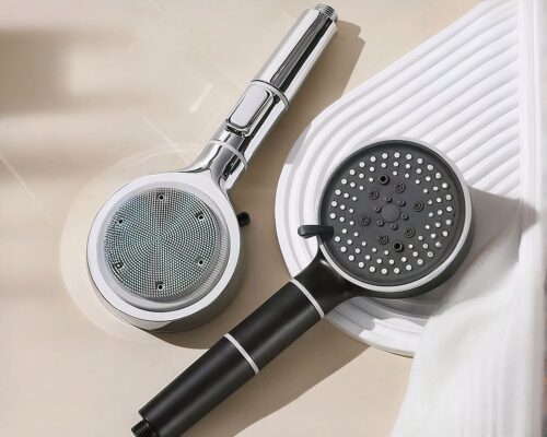 Pommeau de douche avec filtre anti-calcaire