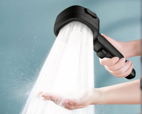Pommeau de douche haute pression 3 modes réglables