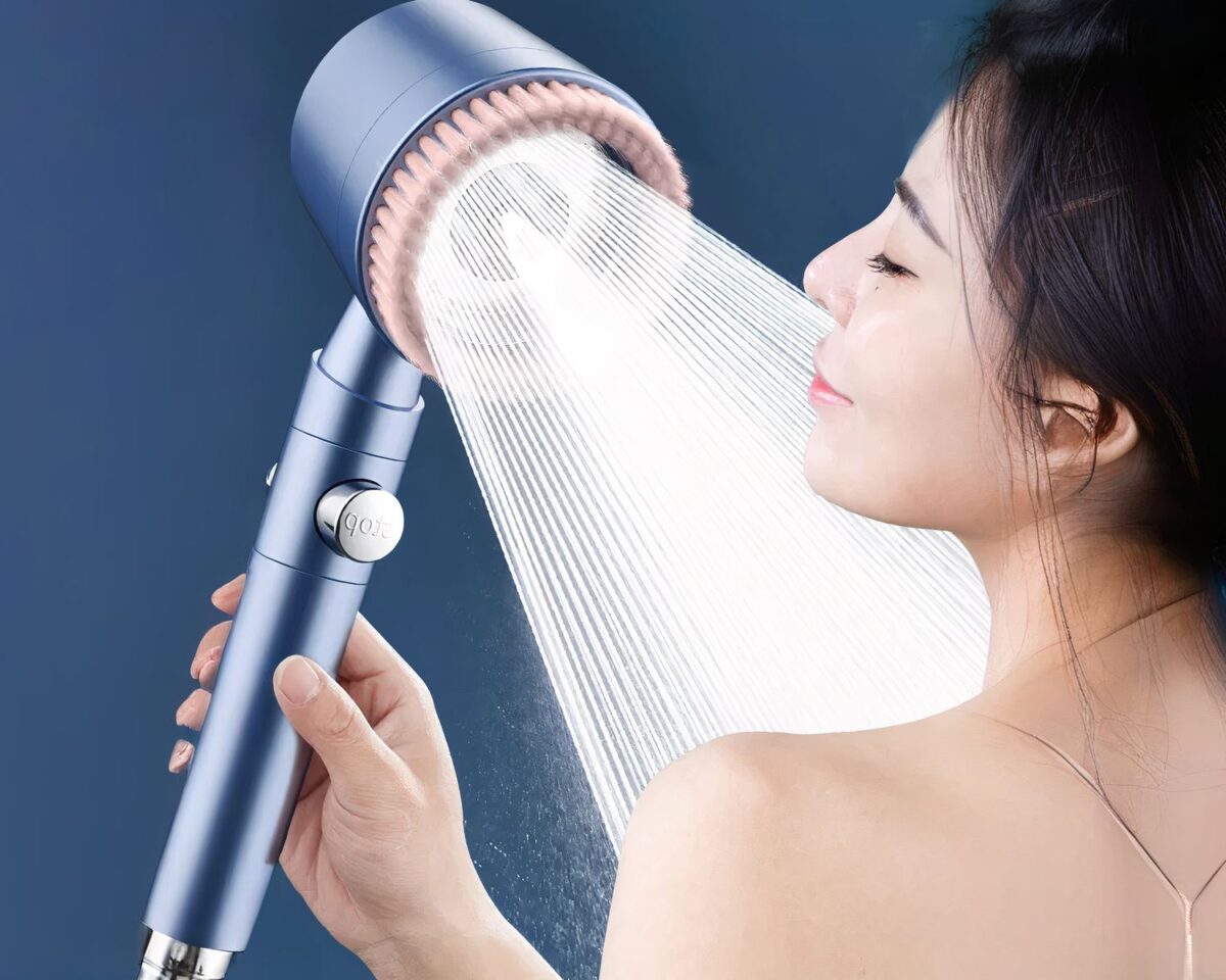 Pommeau de douche massant haute pression 5 modes