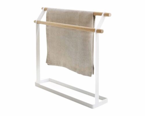 Porte-serviette sur pied à poser