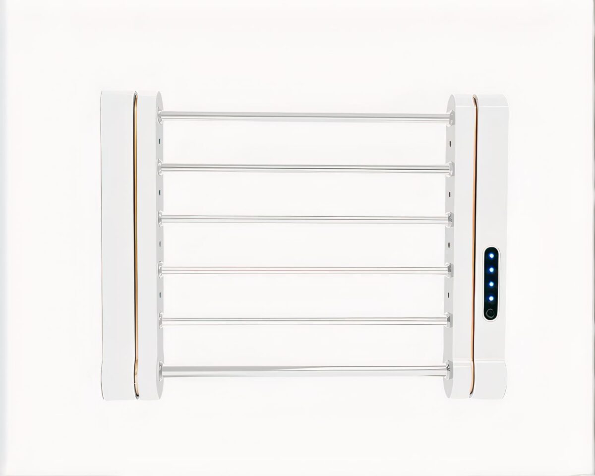 Radiateur électrique salle de bain à 6 barres