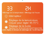 Radiateur électrique salle de bain avec contrôle intelligent