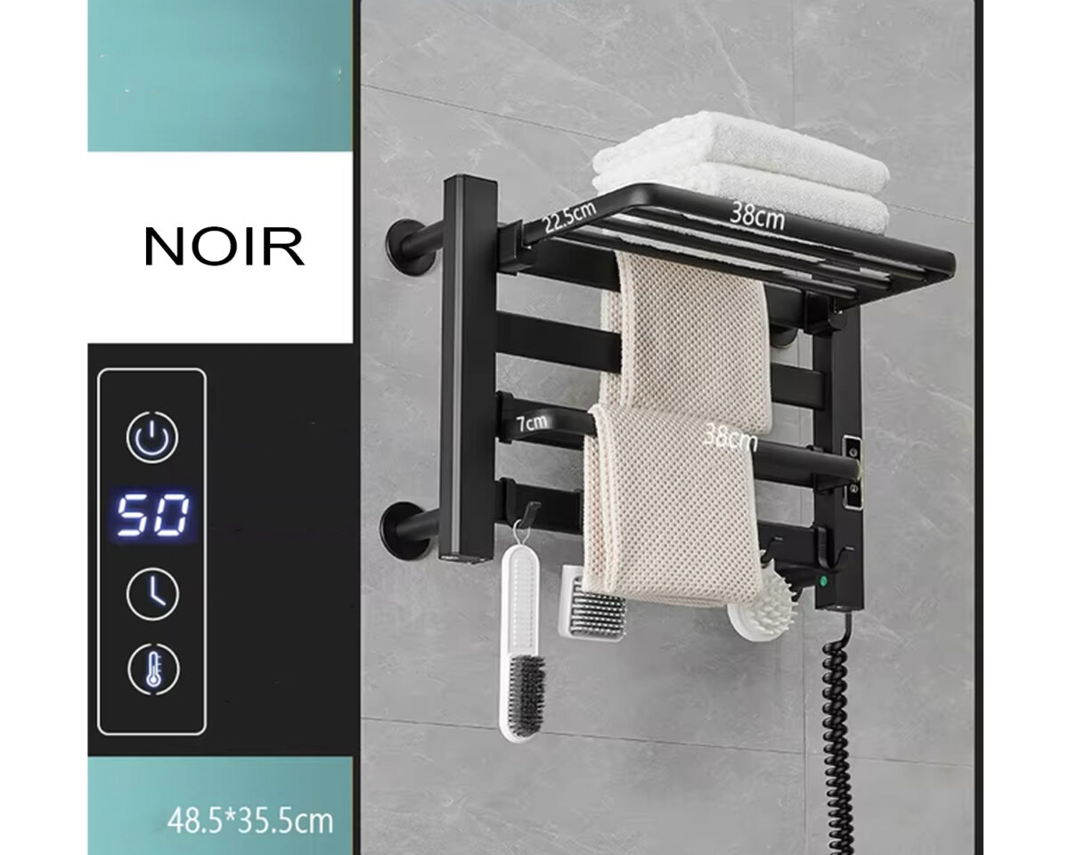 Radiateur électrique salle de bain avec étagère