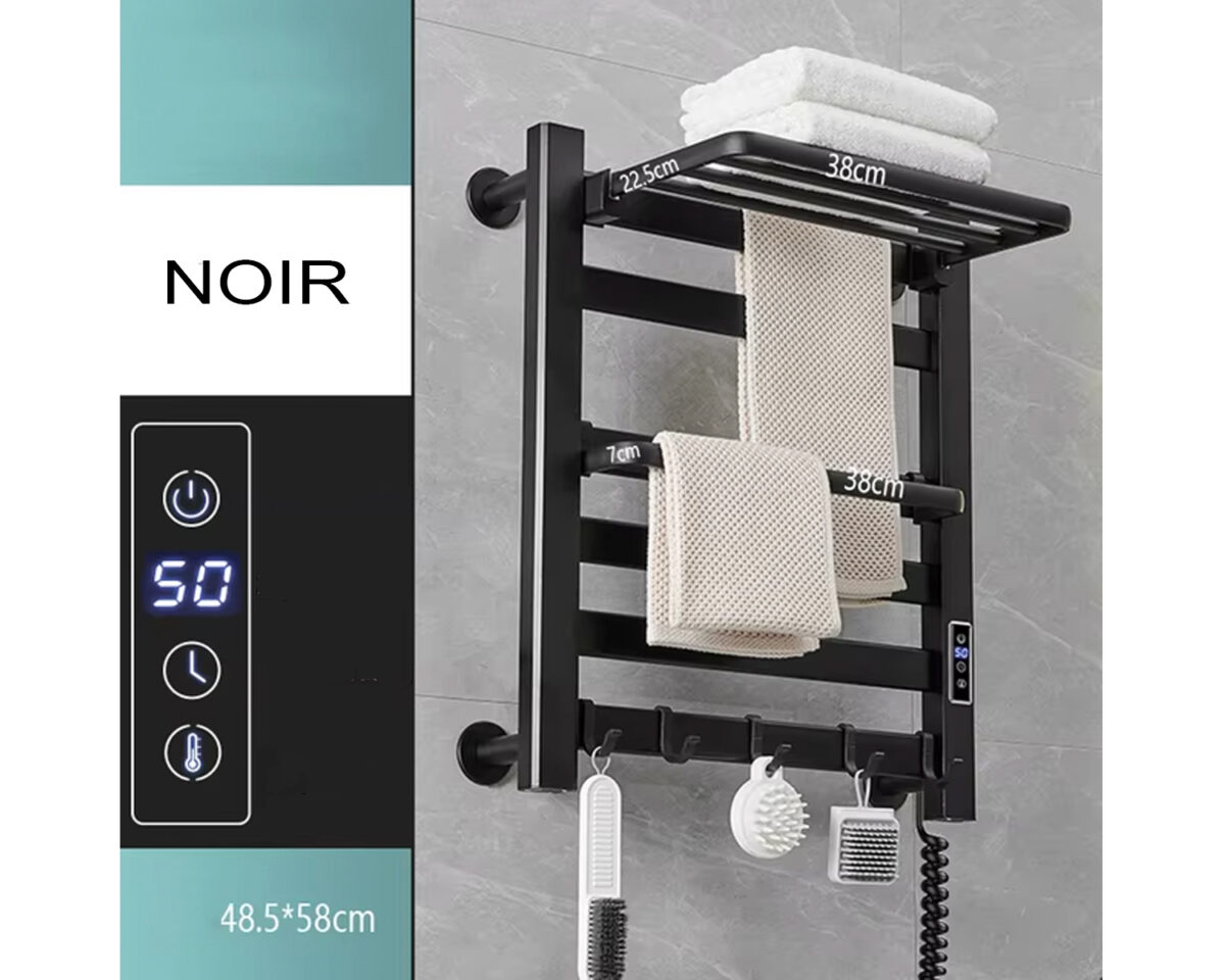 Radiateur électrique salle de bain avec étagère