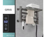 Radiateur électrique salle de bain avec étagère