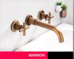 Robinet salle de bain mural rotatif 360 degrés