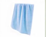 Serviette de bain colorée super absorbante en microfibre