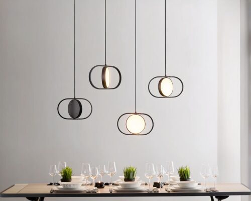Suspension salle de bain ovale horizontale
