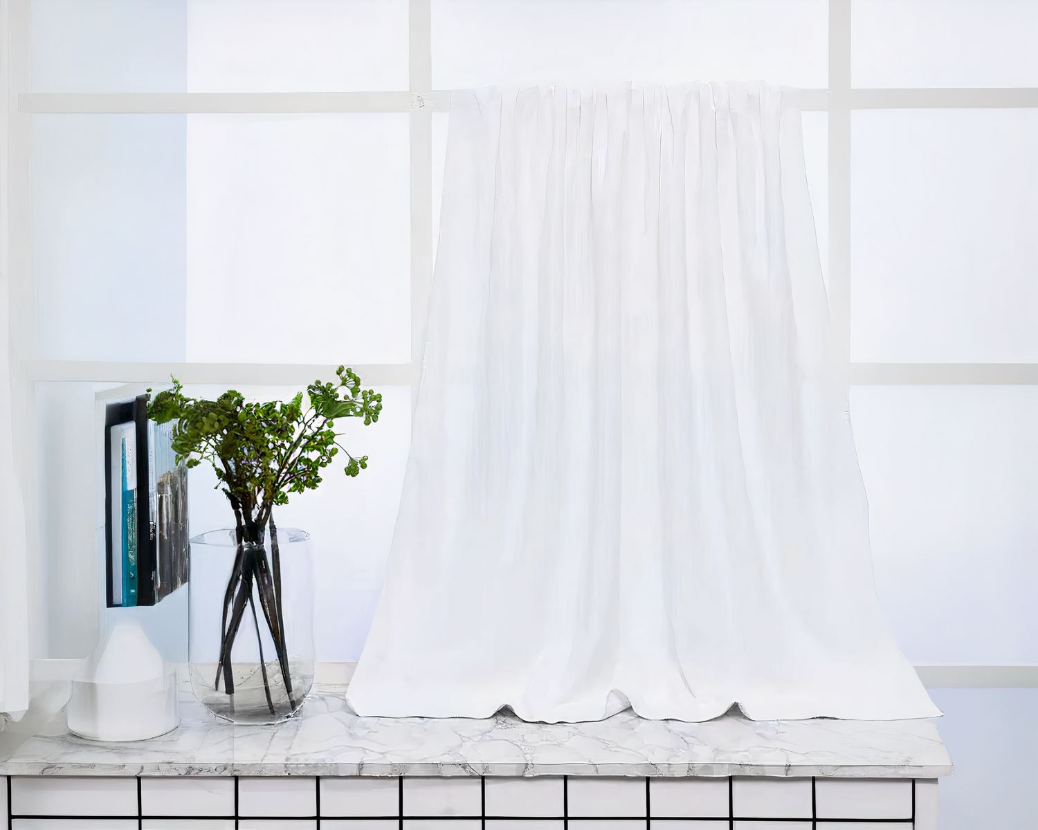 HEMOTON Lot De 2 Serviettes De Bain En Coton Et Lin Pour