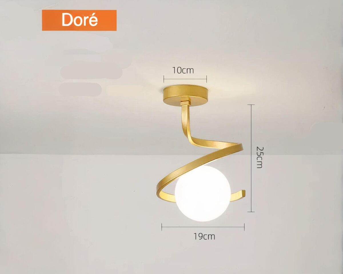 Luminaire décoratif salle de bain design moderne