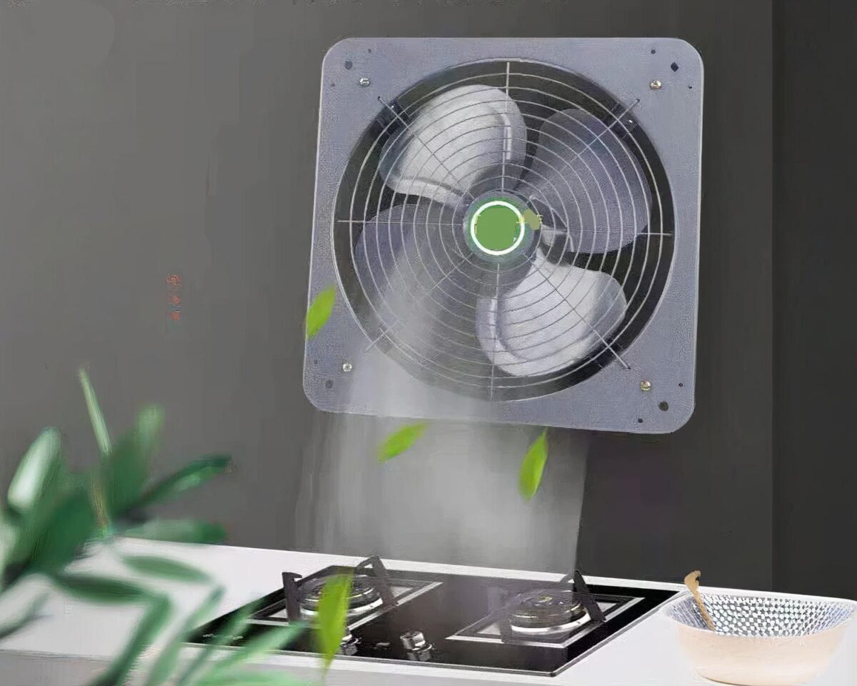 Ventilateur salle de bain électrique avec interrupteur
