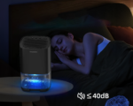 Déshumidificateur salle de bain compact et silencieux 1 litre