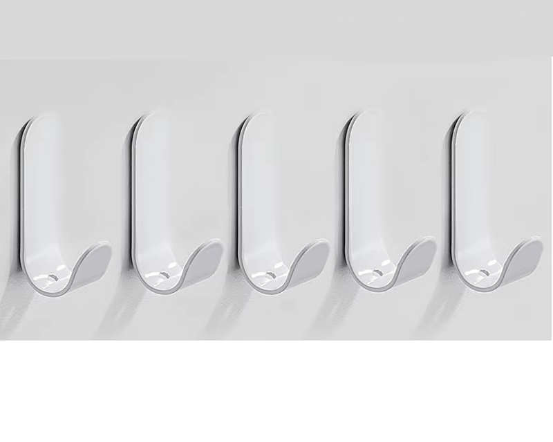 Crochet mural en métal