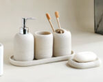 Ensemble d'accessoires de salle de bain 5 pièces