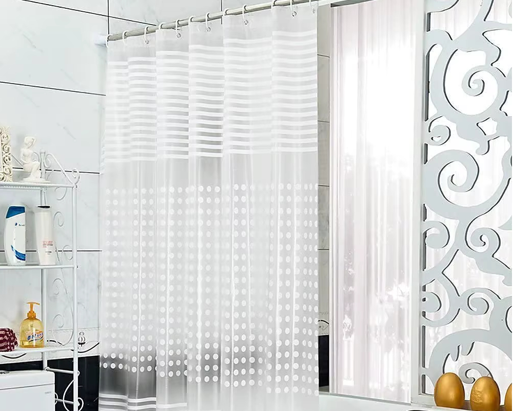 Rideau de douche antibactérien motifs mosaïque Rideau de douche antibactérien motifs mosaïque